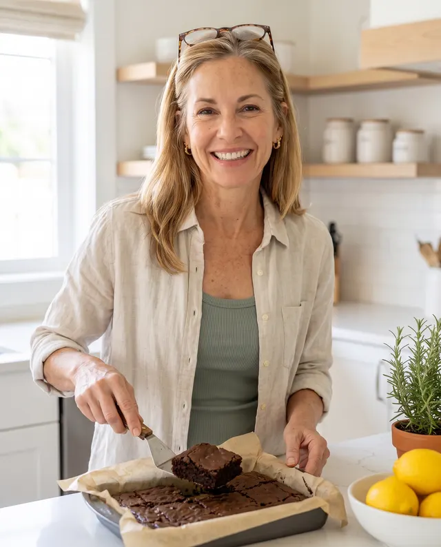 Diane demonstrating at home